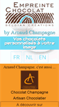 Mobile Screenshot of empreinte-chocolat.be